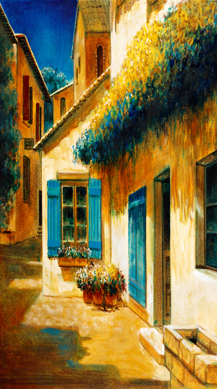 Trompe l'oeil PT 100860 - Antico Borgo del Fornaio